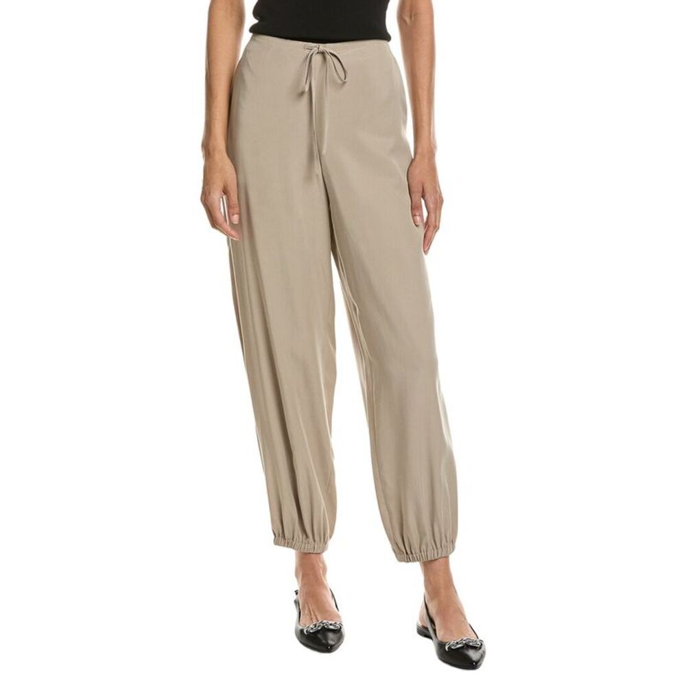 Theory Womens Pull On Wide Jogger